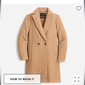 Daphne topcoat in Italian boiled wool NWT sz 14